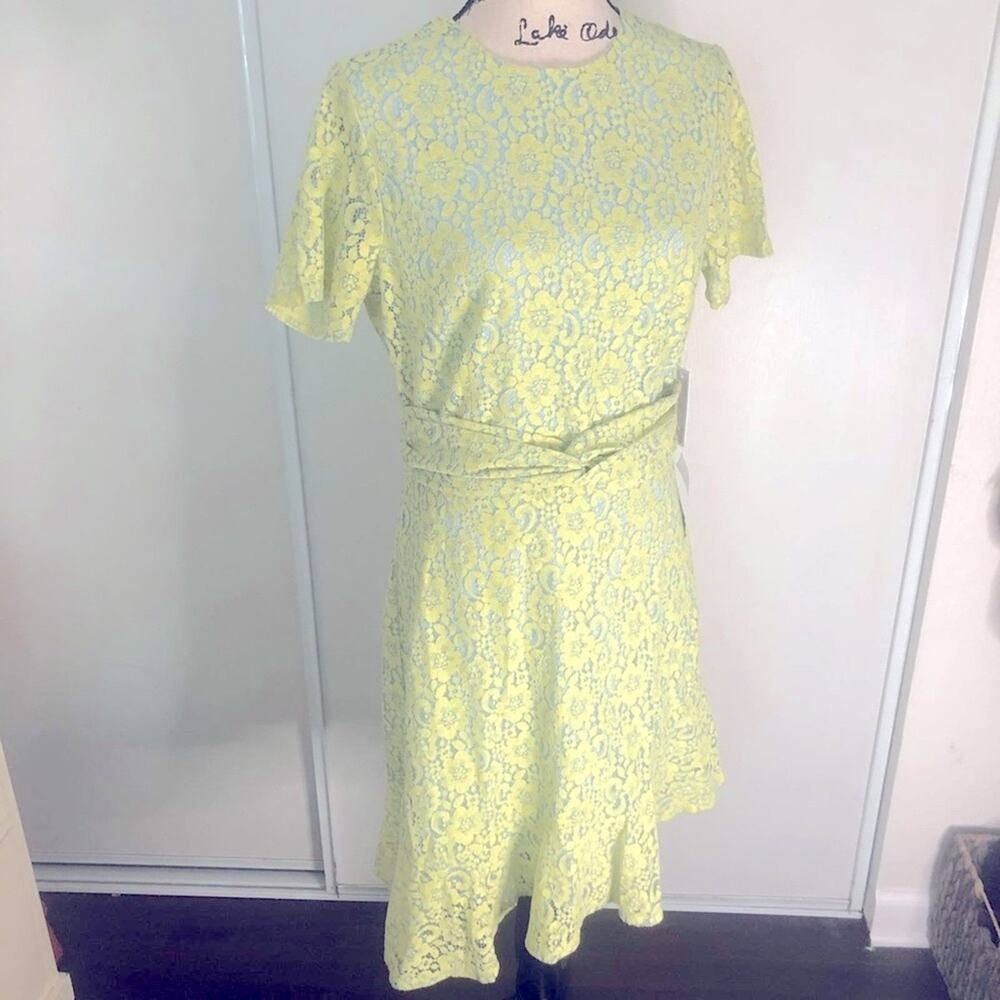 NWT! Chelsea28 Twist Waist Asymmetrical dress Size Medium